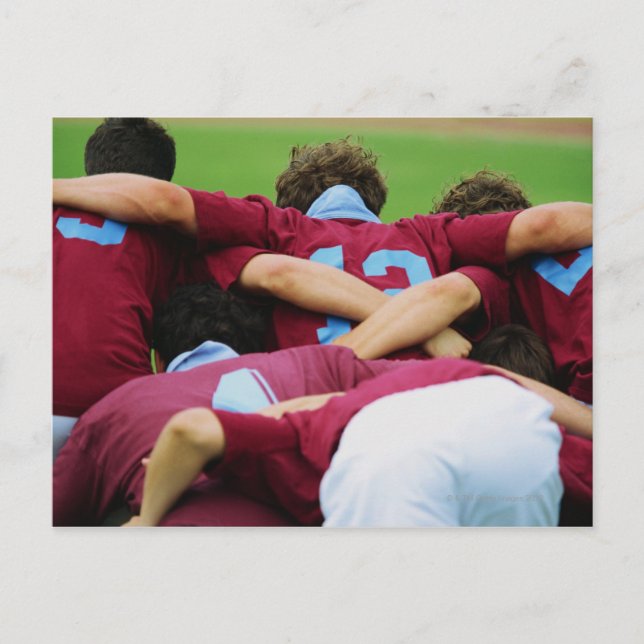 Crouch, Touch, Engage Postkarte (Vorderseite)