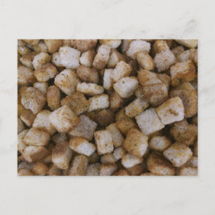 Croutons Postkarte