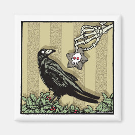Crow and Cookie - Magnet Pop Goth Holiday