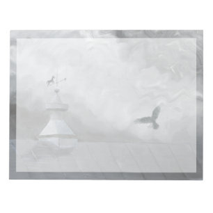 Crow and Weather Vane Notizblock