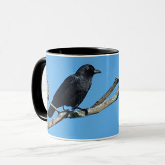 Crow auf einen schönen Tag Tasse