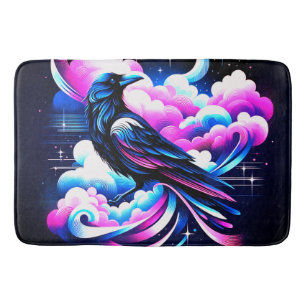 Crow Badematte