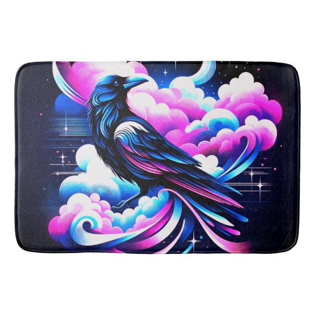 Crow Badematte (Vorderseite)