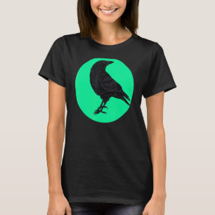 Crow Bird Minimalistisch Bird T-Shirt