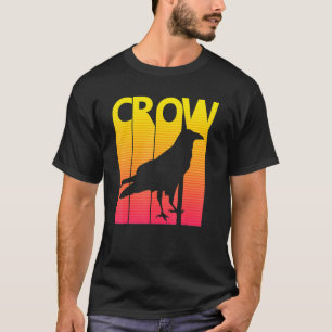 Crow Bird Retro-Kostüm T-Shirt