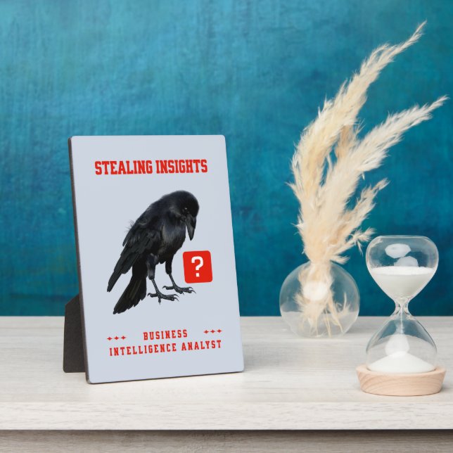 Crow Business Intelligence-Analyst Fotoplatte (Seite)