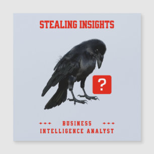Crow Business Intelligence-Analyst Magnetkarte