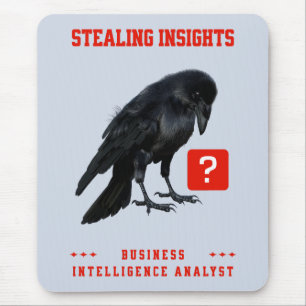 Crow Business Intelligence-Analyst Mousepad