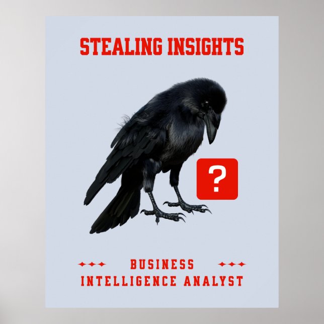 Crow Business Intelligence-Analyst Poster (Vorne)