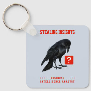 Crow Business Intelligence-Analyst Schlüsselanhänger