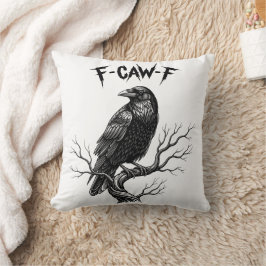 Crow - F-Caw-F Kissen