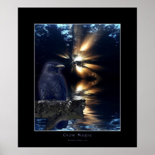 CROW Fantasy Art Poster