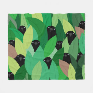 Crow Fleece Blanket essen