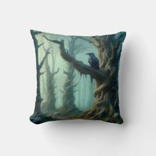 Crow Forest Kissen