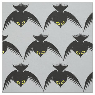Crow gemustertes Gewebe Stoff