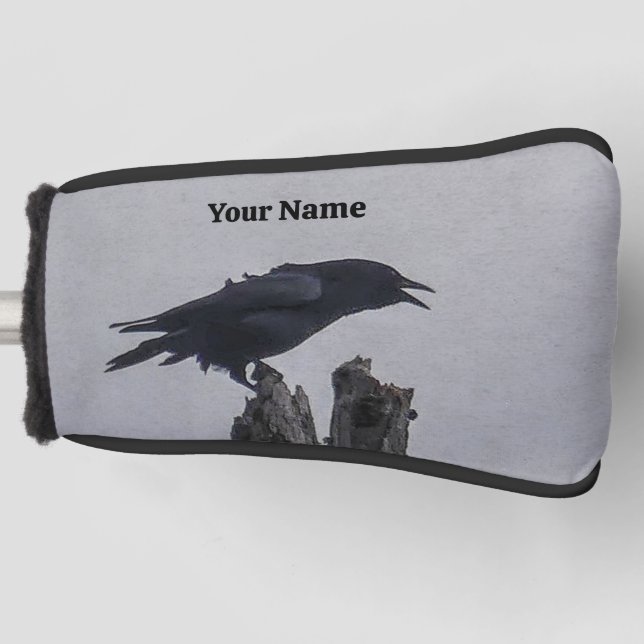 Crow Golf Head Cover Headcover (Vorderseite)