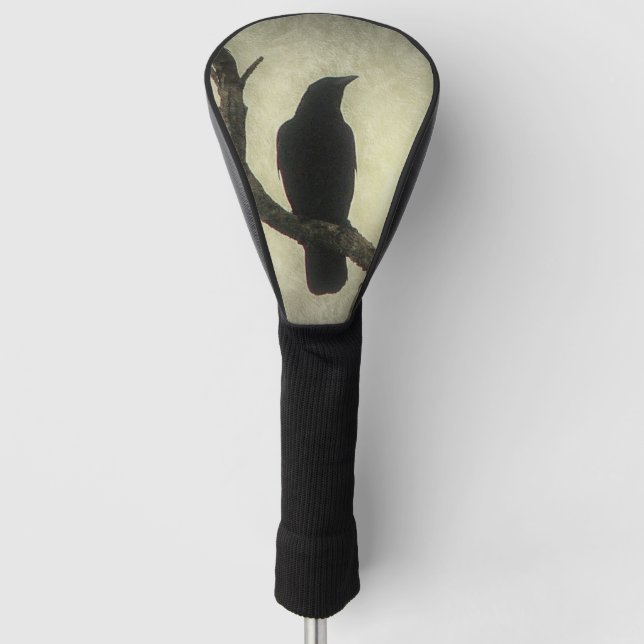 Crow Golf Headcover (Vorderseite)