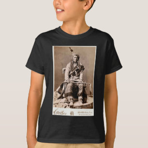 Crow-Indianer 1880 Vintage Porträt Native American T-Shirt
