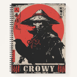 Crow | Japanisch Inspiriert Folklore Notizbuch