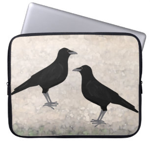 Crow Laptop Sleeve essen