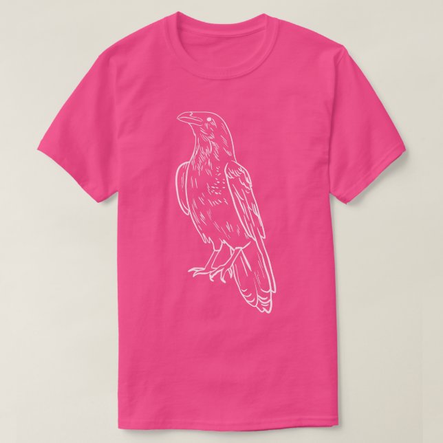 Crow Line T-Shirt (Design vorne)