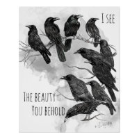 Crow Lover Beauty You Behold