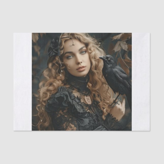 Crow Lyfe2 Seidenpapier (Vorderseite)