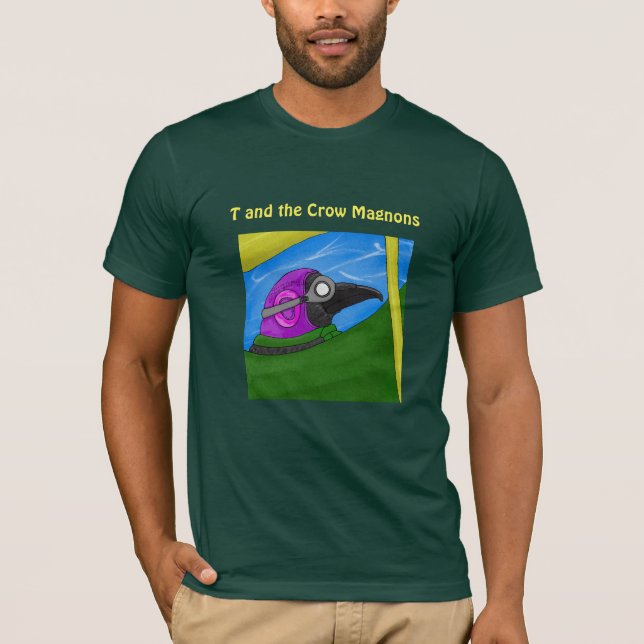 Crow Magnons Crow Pilot T - Shirt (Vorderseite)