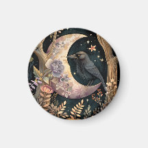 Crow Moon Magnet