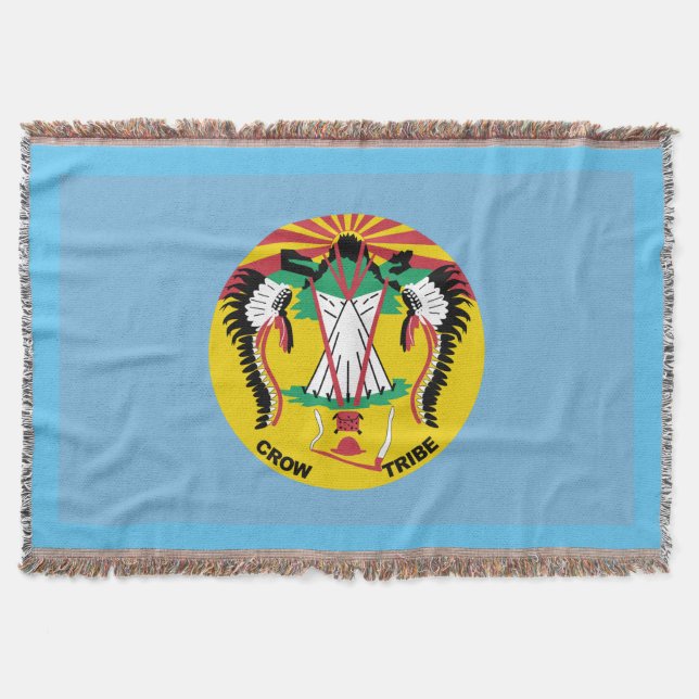 Crow-Nation-Flag Decke (Vorderseite)
