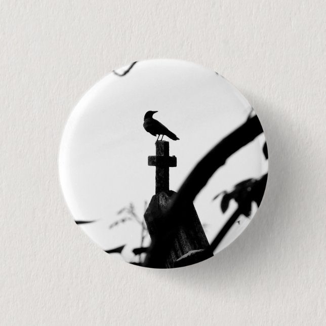 Crow Perch Button (Vorderseite)