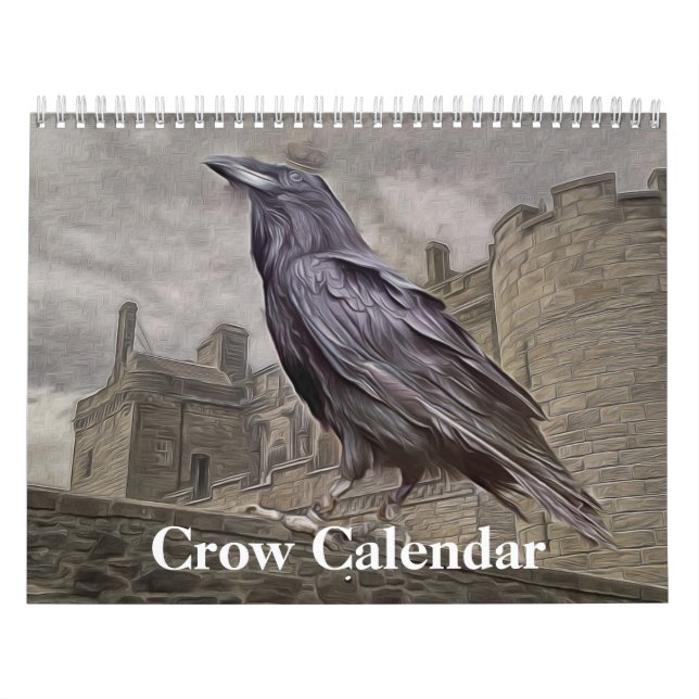 Crow Raven 2025 Kalender (Titelbild)
