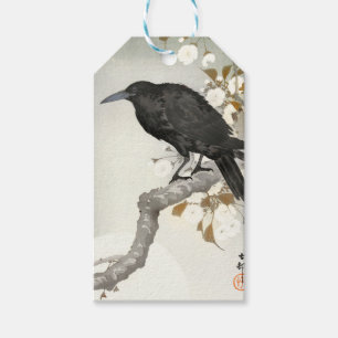 Crow Raven Koson Japanese Bird Geschenkanhänger