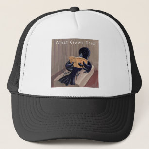 Crow Reading the Raven Funny Truckerkappe
