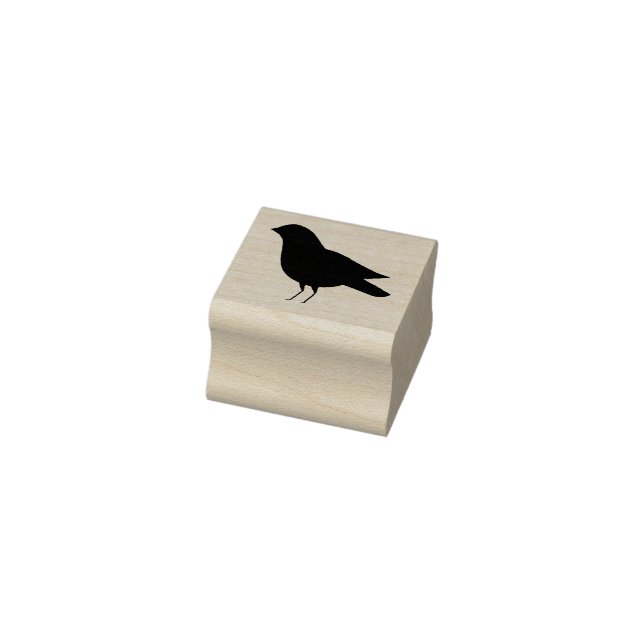Crow Rubber-Briefmarke Gummistempel (Stempel)
