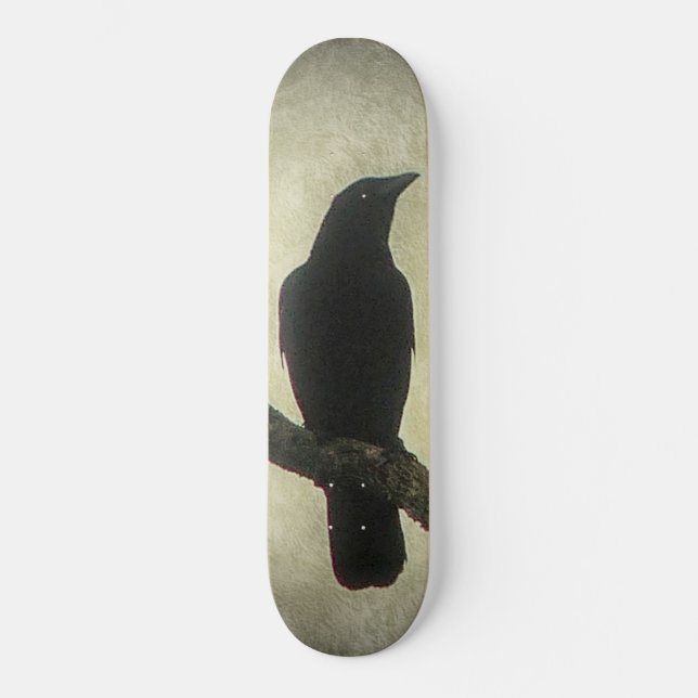 Crow Skateboard (Vorderseite)