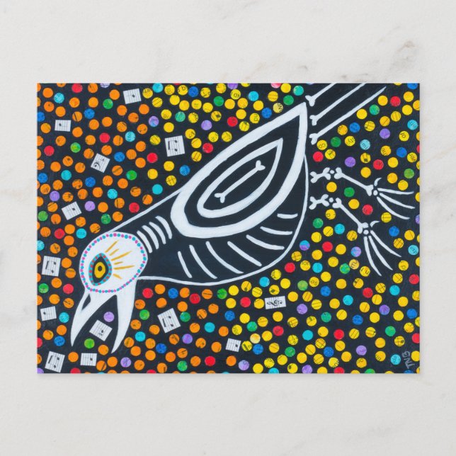 Crow Song Postkarte (Vorderseite)
