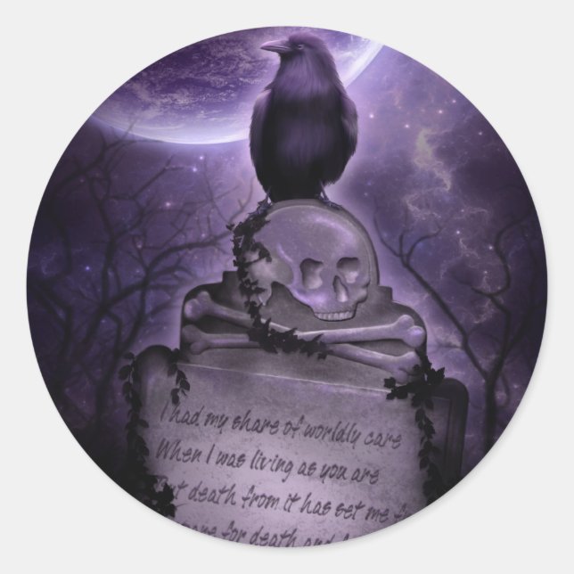 Crow Spirit Sticker (Vorderseite)