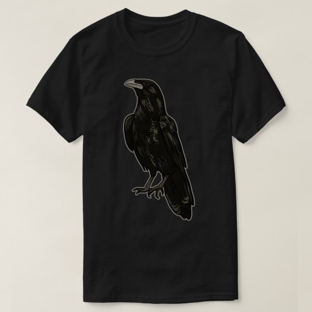 Crow T-Shirt (Design vorne)