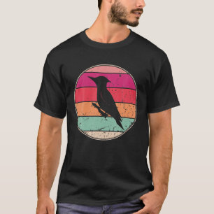 Crow Vintag Cool Crow Niedlich Bird Animal Lover 7 T-Shirt