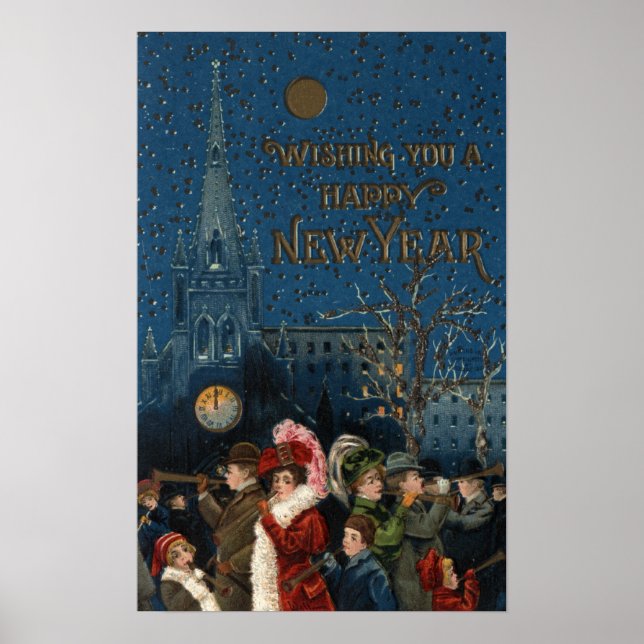 Crowd Blower Horns Poster (Vorne)