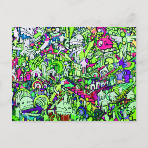 Crowd Postkarte