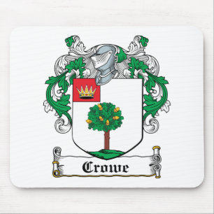 Crowe Familienwappen Mousepad