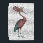 Crowed Marsala Heron iPad Mini Hülle<br><div class="desc">Mode und Figuration</div>