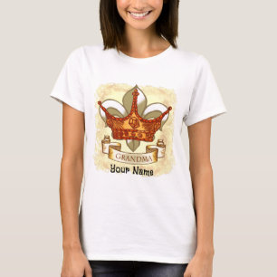 Crown Banner Queen Oma T - Shirt