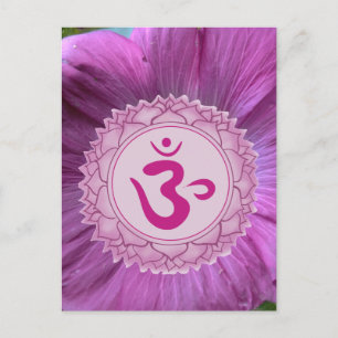 Crown chakra Postcard Postkarte