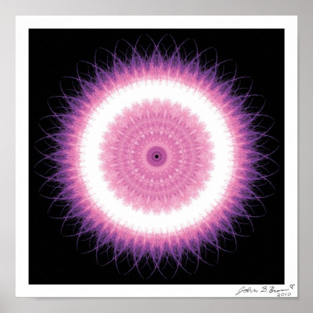 Crown Chakra Poster (Vorne)