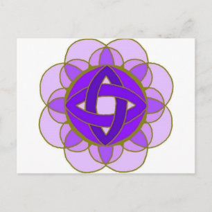"Crown Chakra" Postkarte