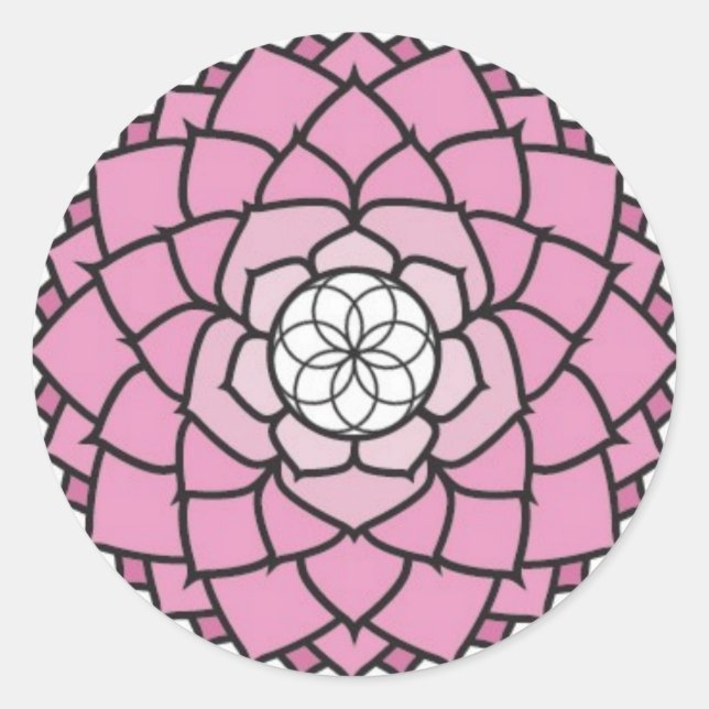 Crown Chakra Sticker (Vorderseite)