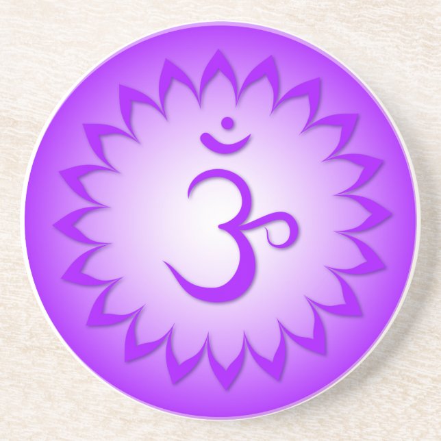 Crown Chakra Untersetzer (Vorne)